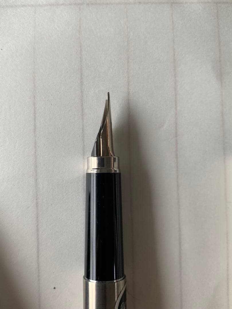 廃番 プラチナ 蝕刻 万年筆 18K 2本まとめ売り