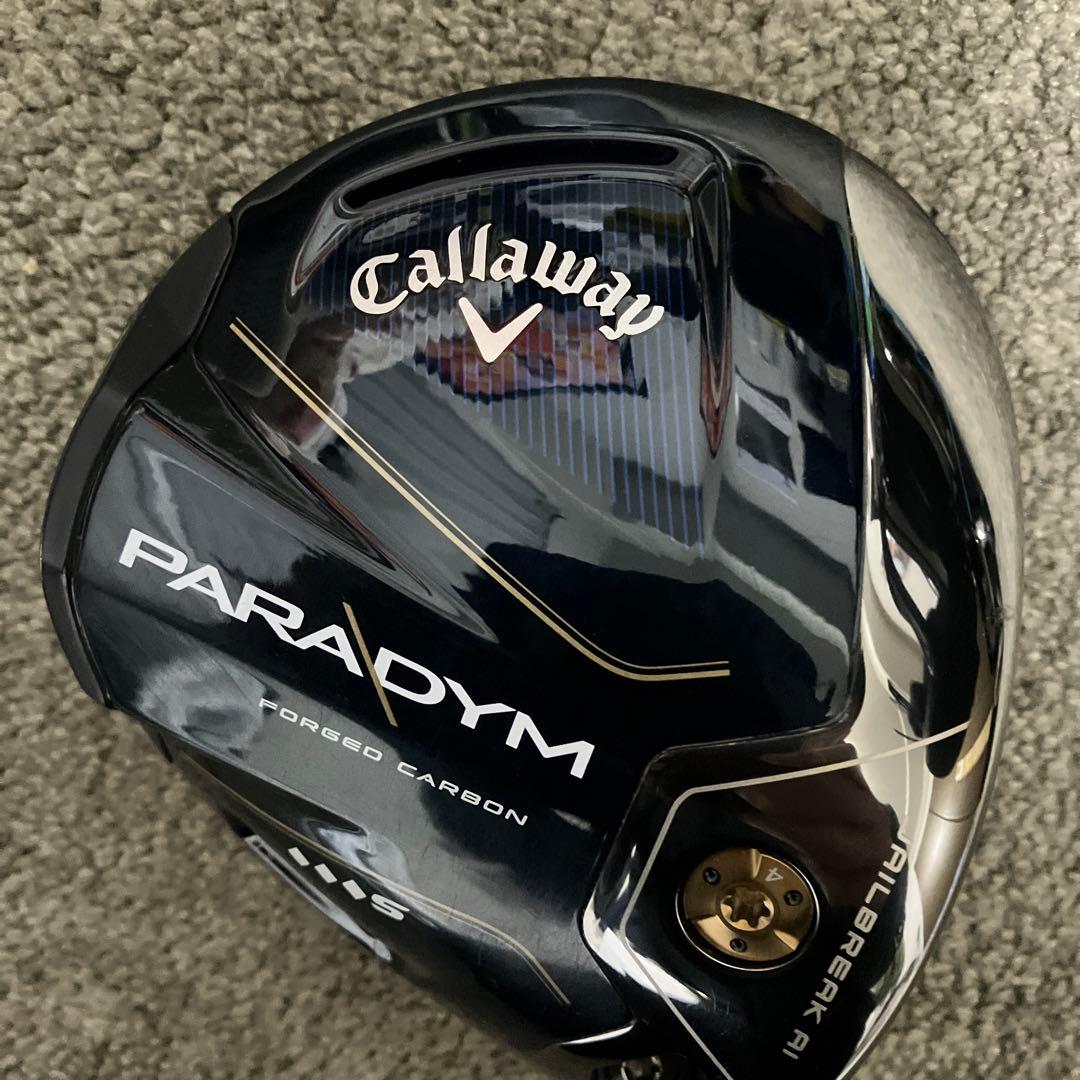 美品希少名器キャロウェイパラダイムトリプルダイヤモンドSドライバー9.0度