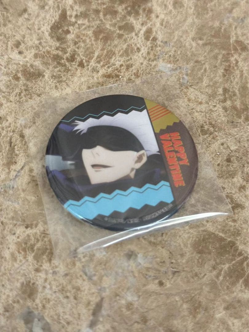 呪術廻戦　プリロール　バレンタイン特典　缶バッジ　五条悟