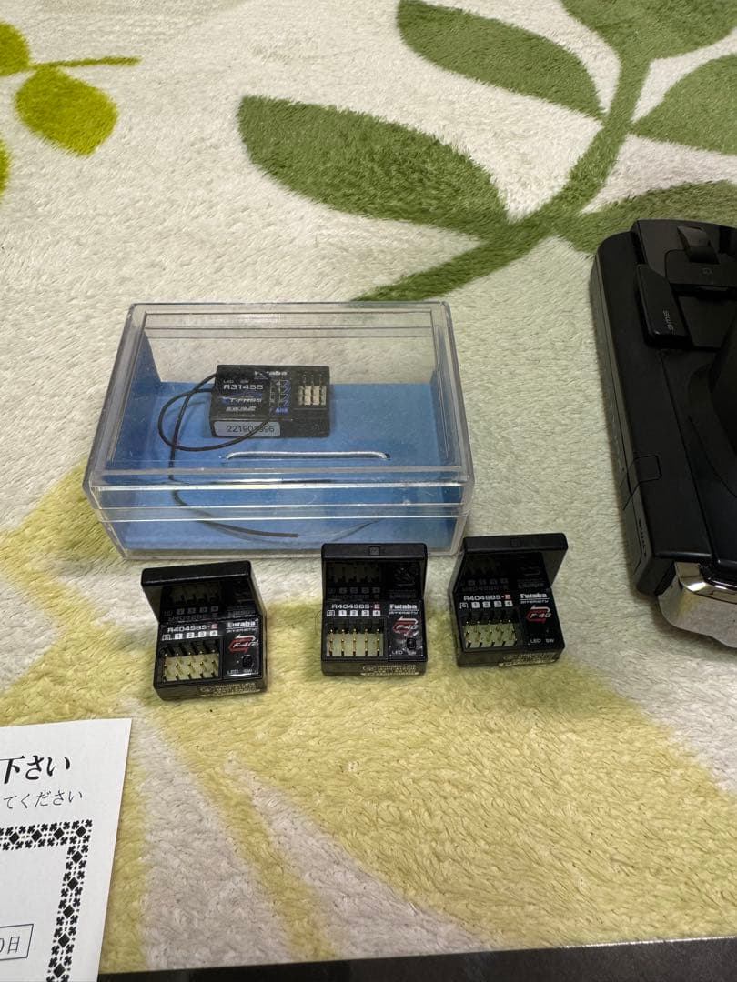【Futaba 10PX】受信機4個付き（R404SBS×3、R314SB×1)