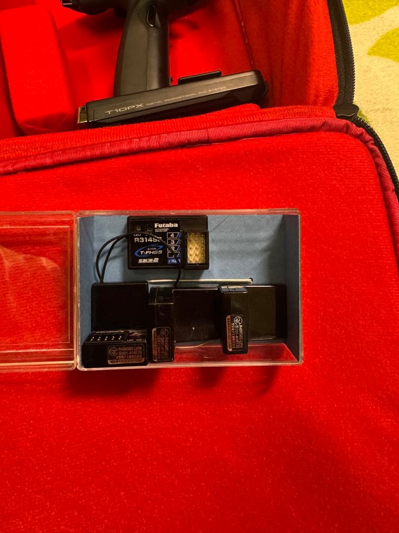【Futaba 10PX】受信機4個付き（R404SBS×3、R314SB×1)