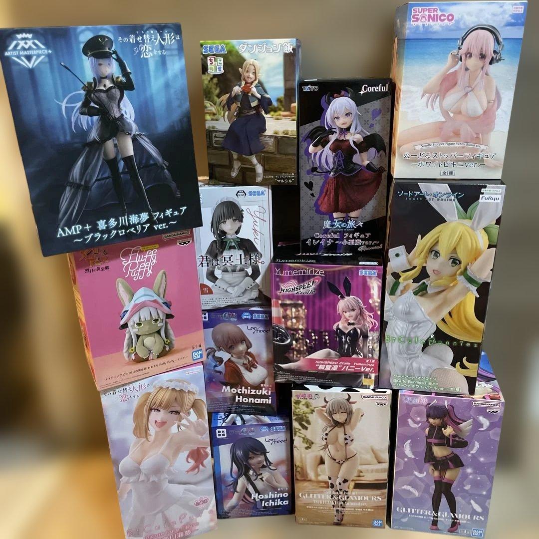 女の子フィギュアコレクションセット 13個