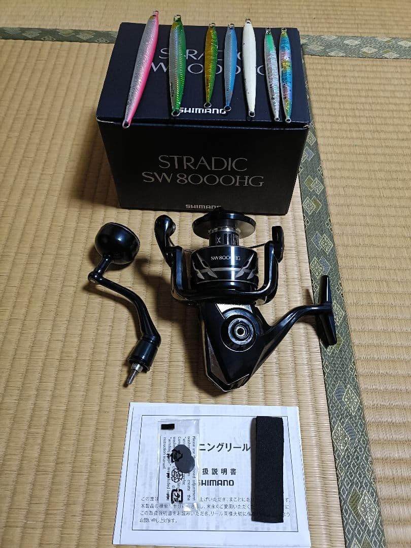 24ストラディックsw8000HG　　メタルジグ