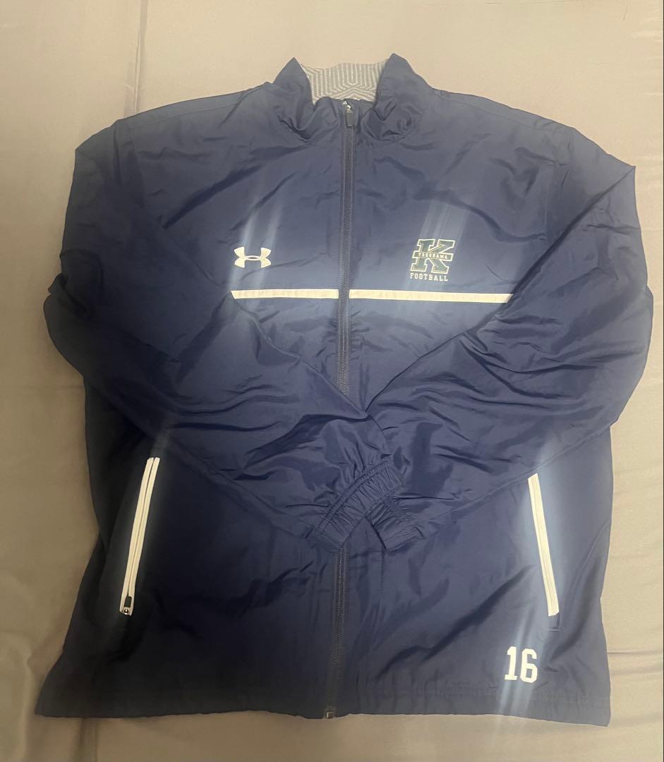 支給品 関東学院大学 フルジップウインド ブレーカー　上下セット　16