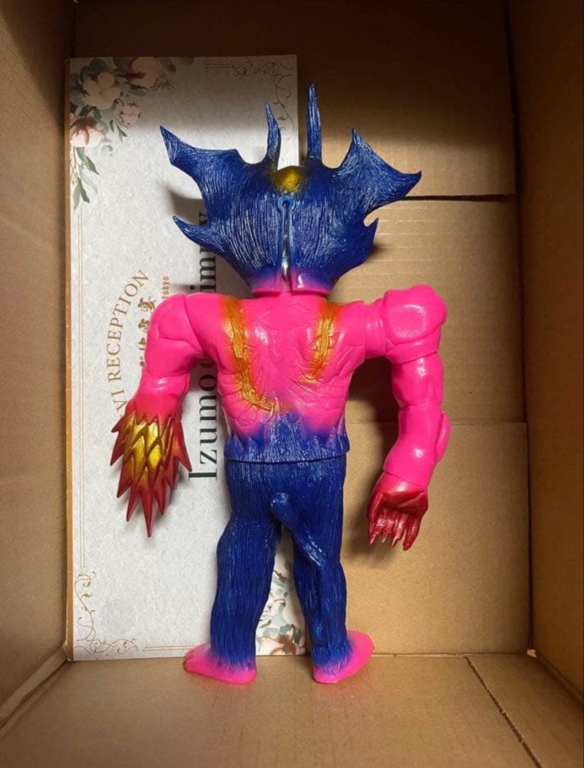 SwimmyDesignLab デビルマン izumonster塗装 ソフビ
