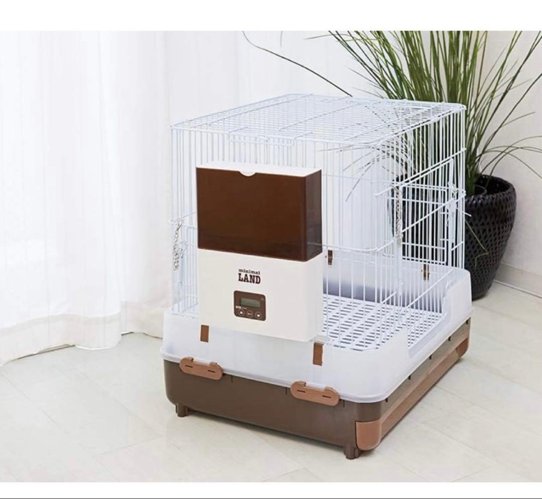 ミニマルランド うさぎの安心オートフィーダー 自動給餌器　小動物うさぎ