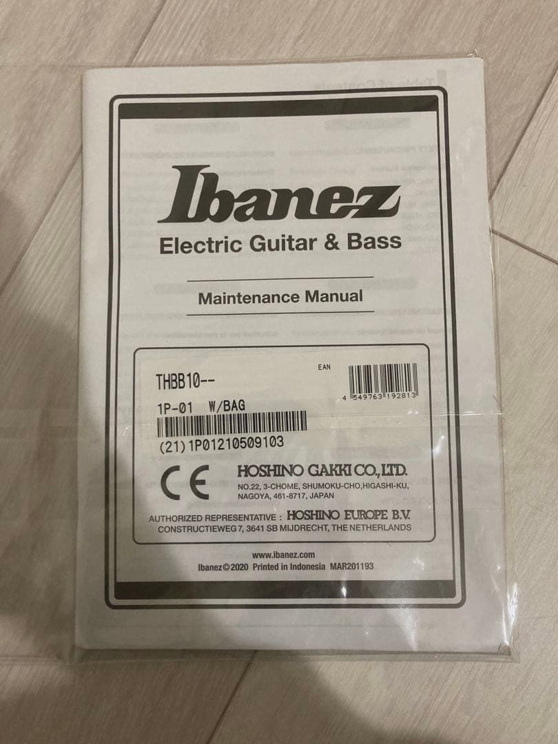 Ibanez THBB10 Tim Henson Polyphia 　ギター