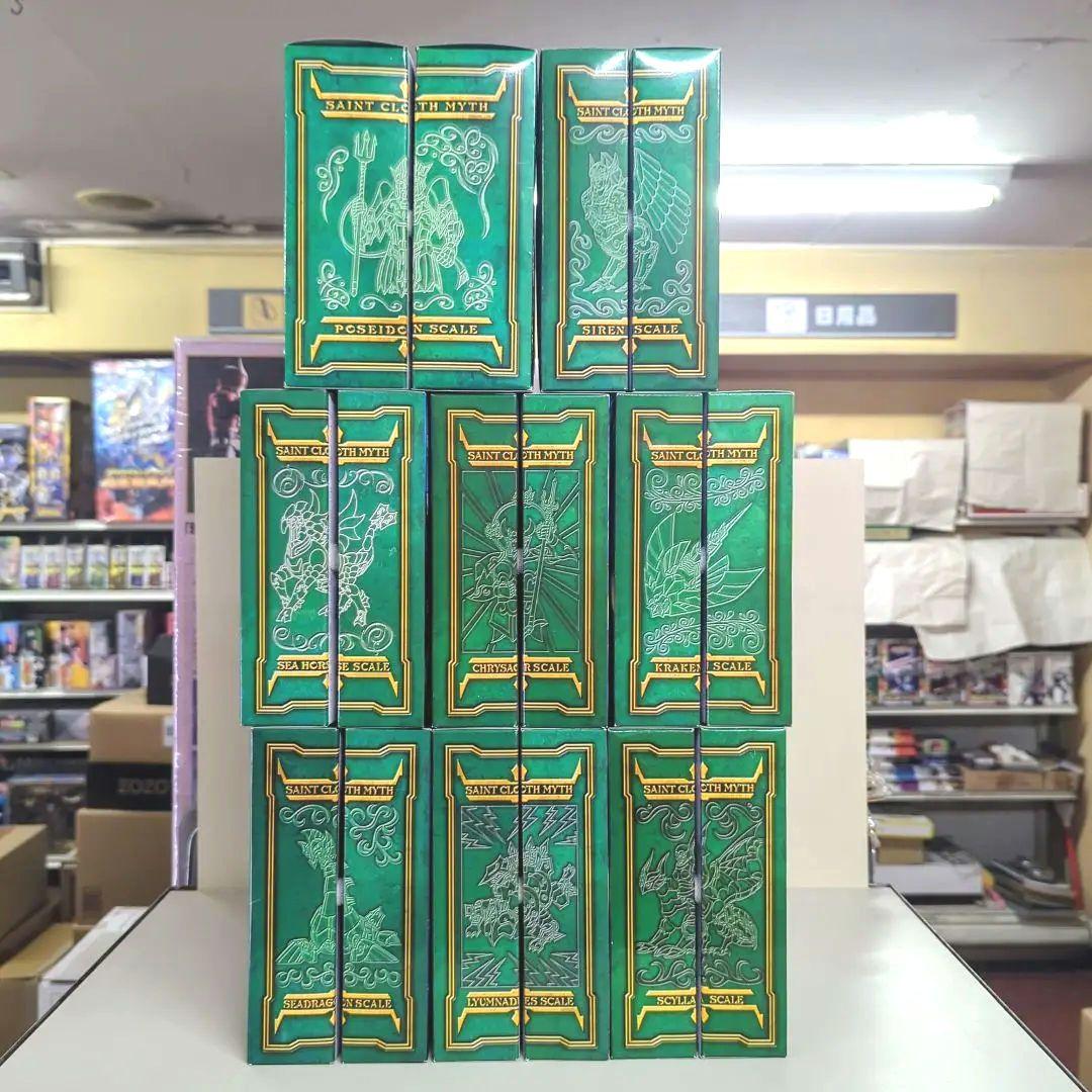 聖闘士星矢　聖闘士聖衣神話　海将軍　８体セット【新品未開封品】鱗衣　海闘士