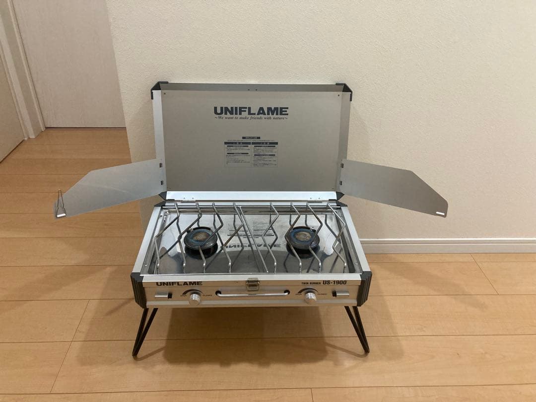 UNIFLAME ユニフレーム キャンプ ツーバーナー US1900 【美品】