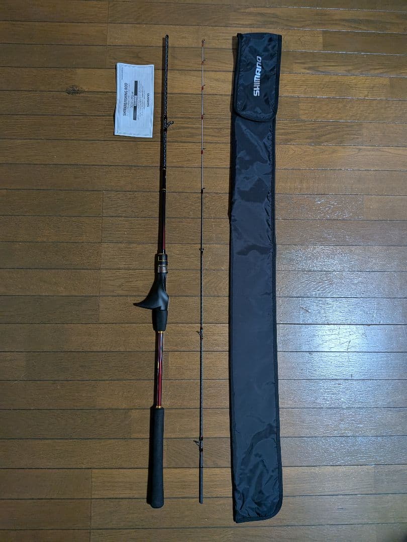 シマノ タイラバロッド 炎月BB B69ML-S/2