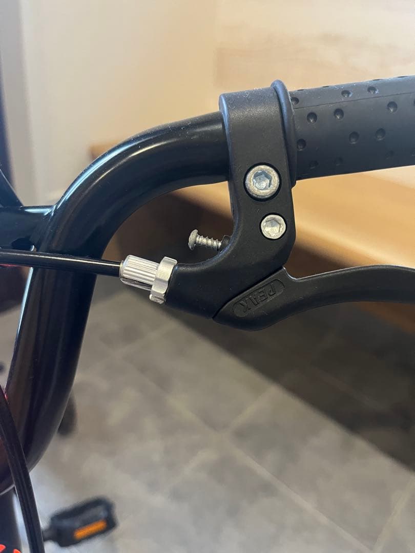 nemo 12 幼児用自転車 黒/オレンジ