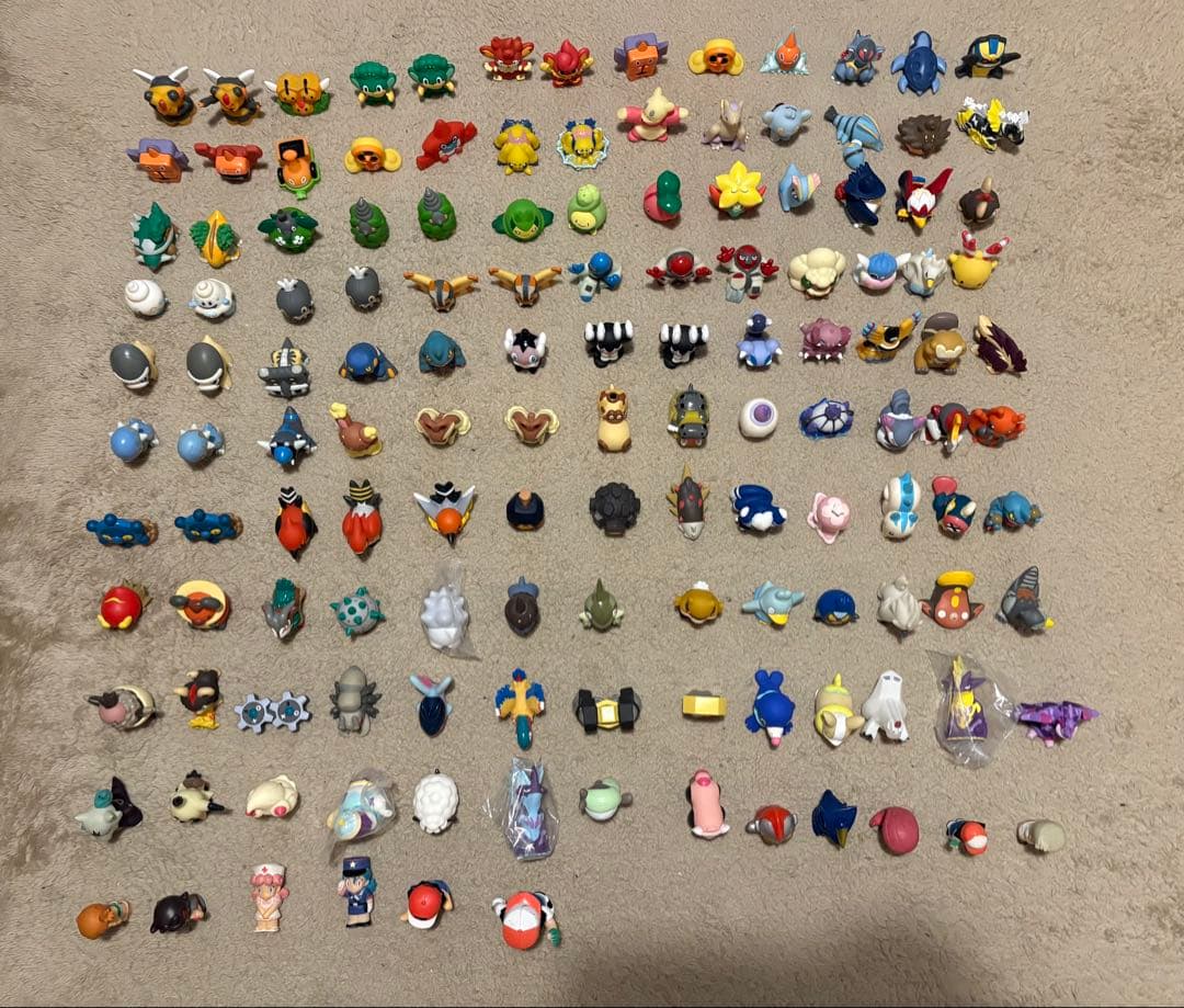 約700匹 ポケモンキッズ　指人形フィギュア　まとめ売り 断捨離 大量 ゆび人形