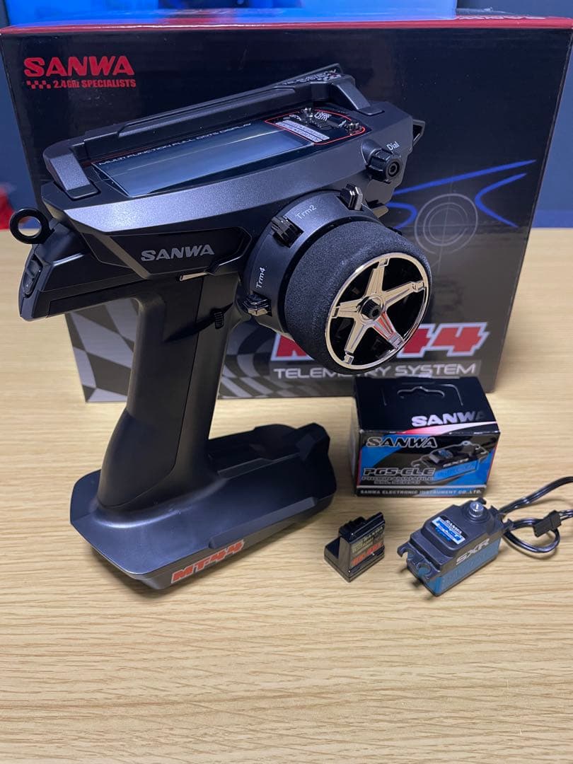 美品 SANWA MT-44 RX-481 PGS-CLE Type-Eセット