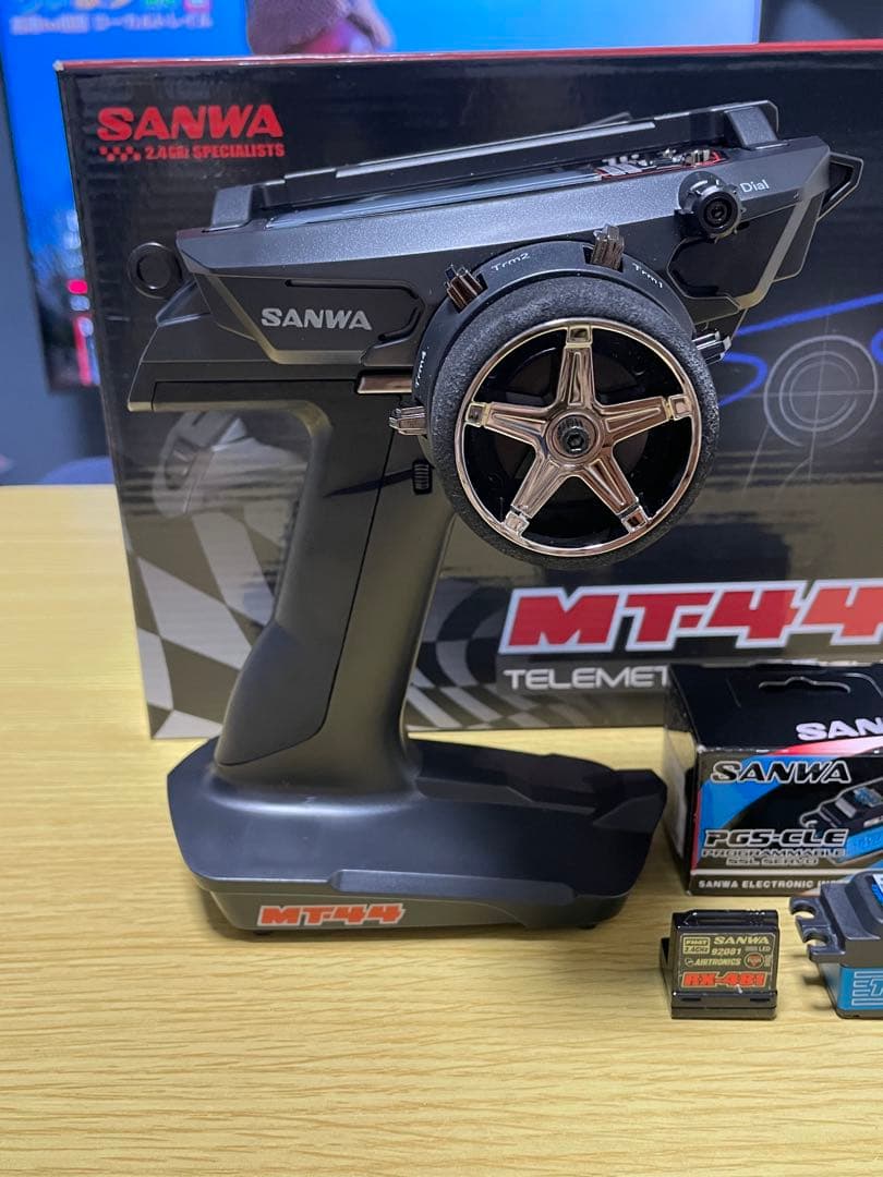美品 SANWA MT-44 RX-481 PGS-CLE Type-Eセット