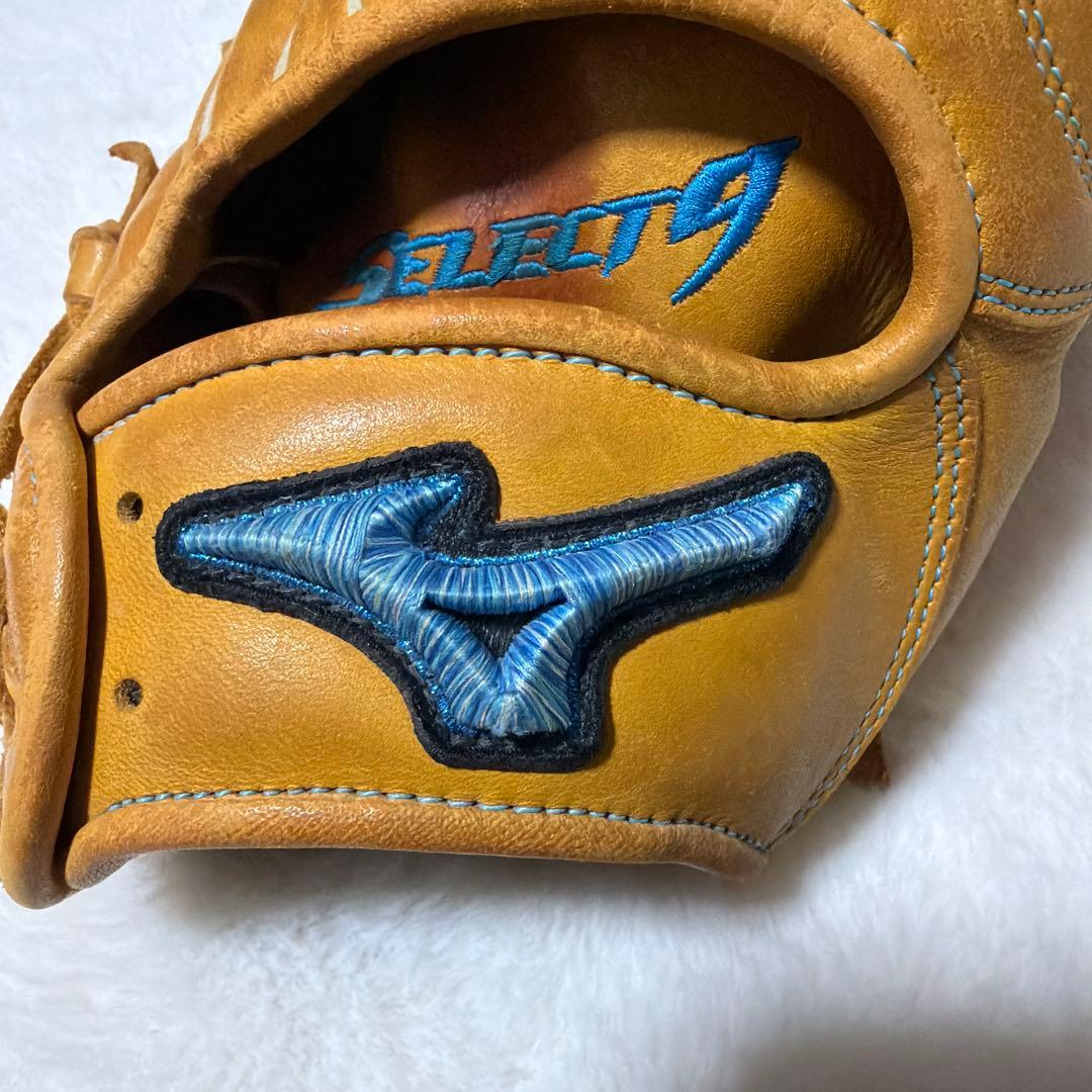 ミズノ　セレクトナイン　少年軟式　内野手用　ダイバーシティブルー