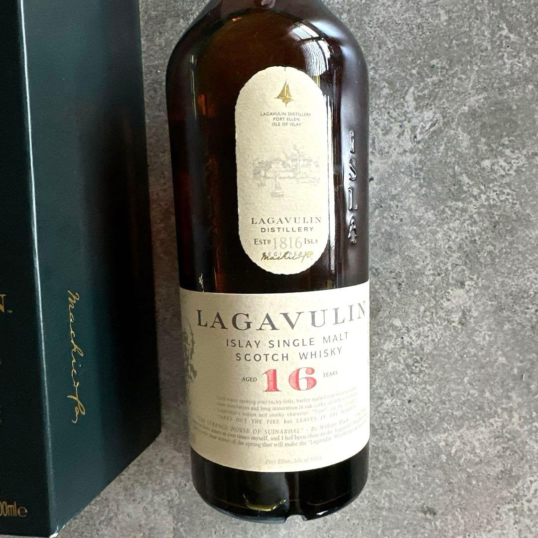送料込)未開封/ラガヴーリン16年/2000年代ボトル/ウイスキー