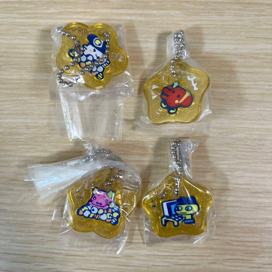 たまごっち　ガチャ　ラメシャラキーチェーン 12個セット　新品　当時物