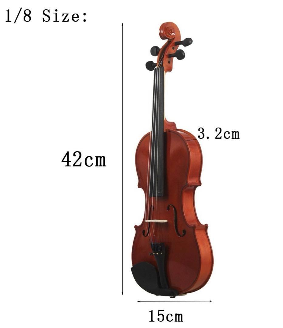 新品 バイオリン ケース 付属品セット 1/2 4/4 3/4 1/4 1/8