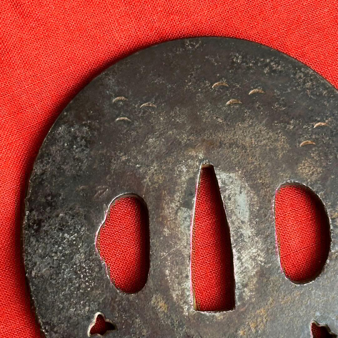 日本刀装具　立田川　無銘　江戸中期