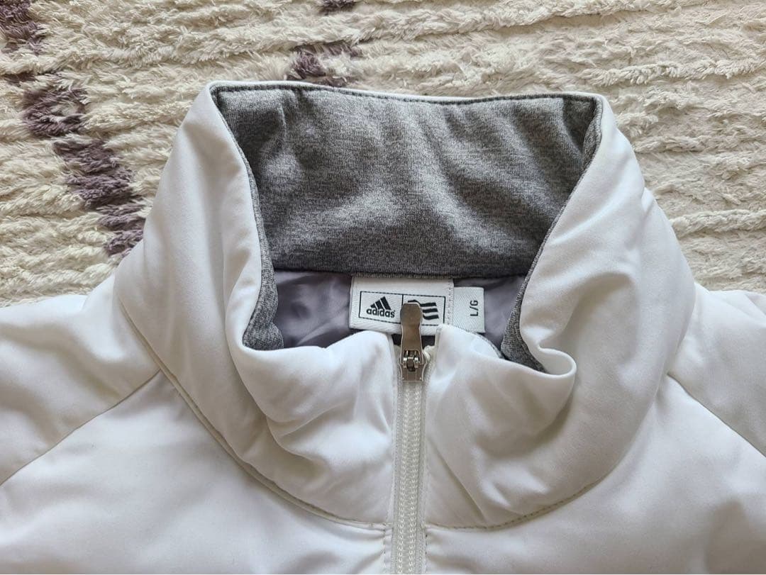 adidas ダウンジャケット ホワイト