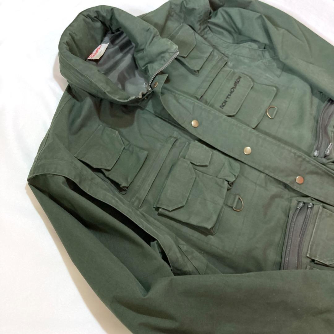 90年代 フィッシングジャケット マルチポケット アウトドア ユーロ XL