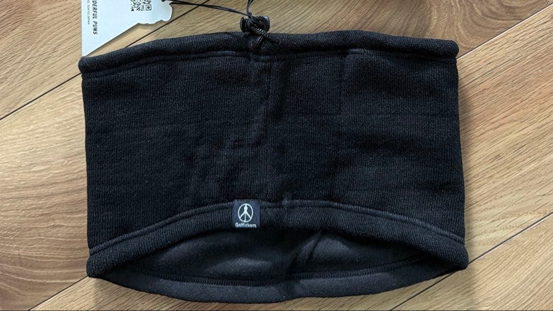 ゴルフィッカーズ　ネックウォーマー　ブラック