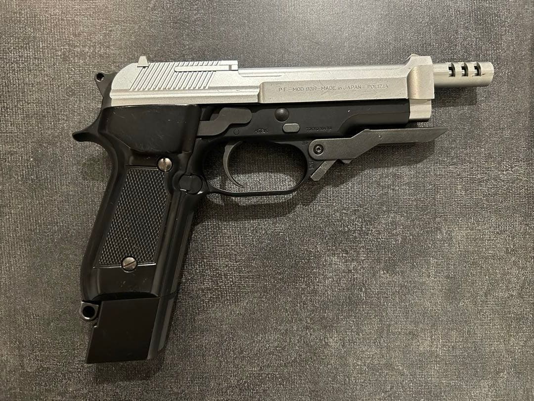 【箱付・動作確認】M93R 東京マルイ シルバー