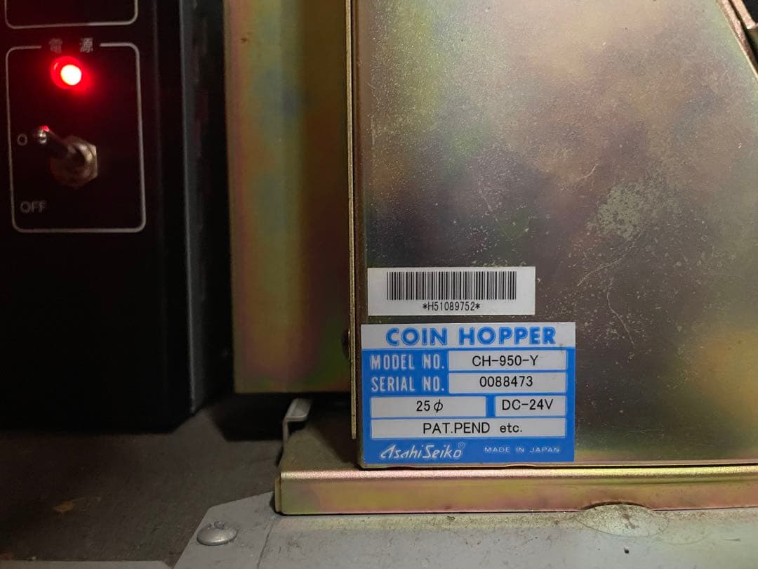 スロット実機Magic Pusar スロットマシン　4号機　値下げ中