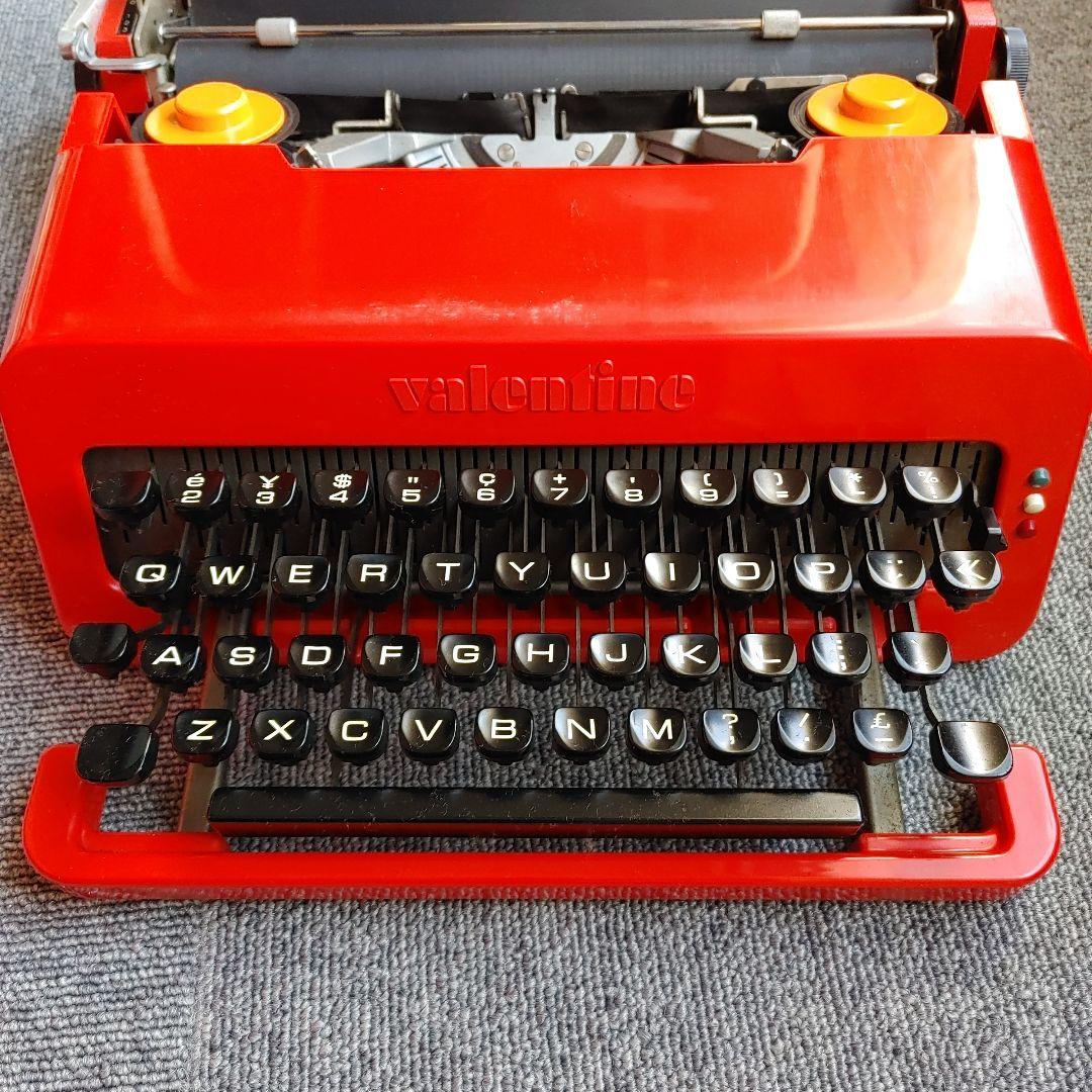 G*m様 希少品■オリベッティ タイプライター◆olivetti valenti