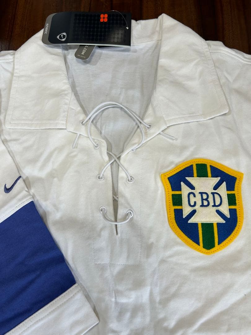 限定値下‼️超貴重‼️ブラジル代表•ユニフォーム新品・未使用　ホワイトUS−L