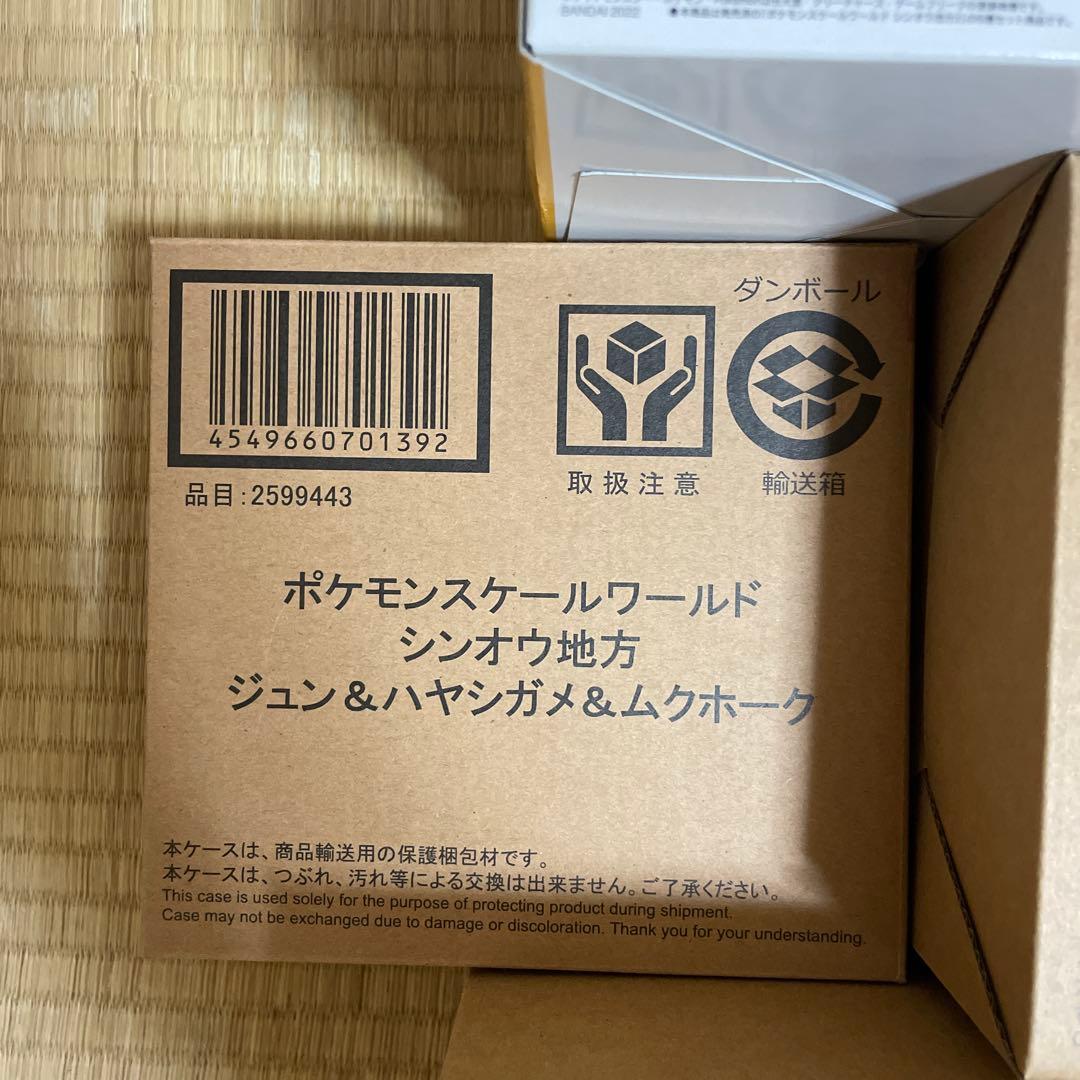 ポケモンスケールワールド　シンオウ地方　セット