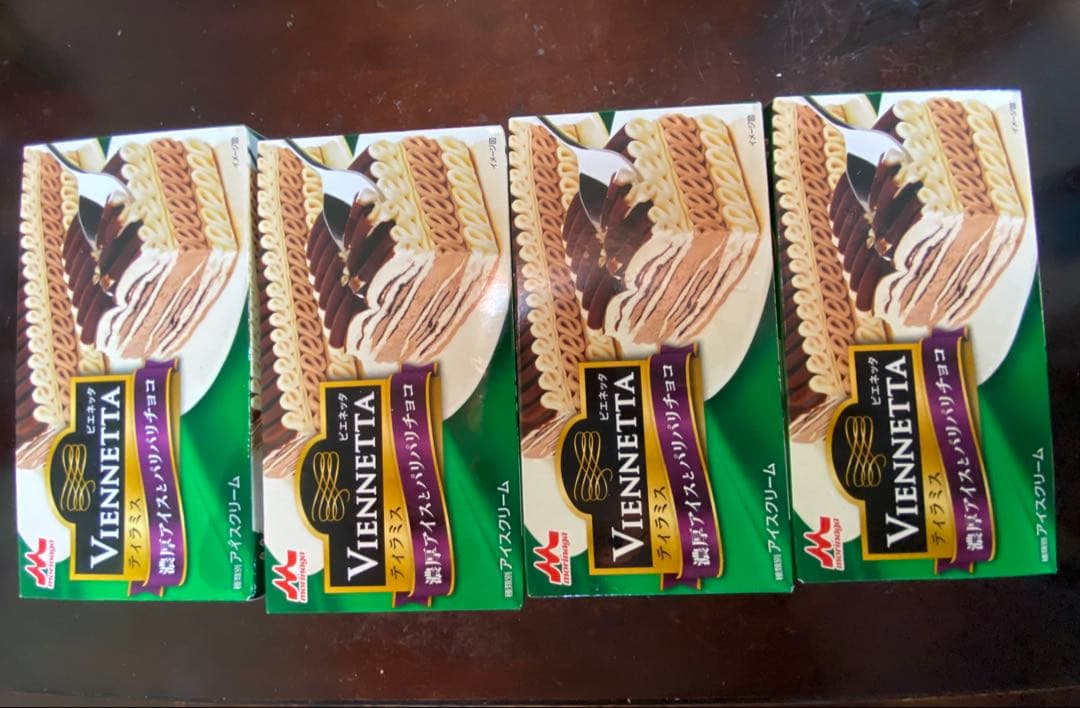 釣*ィ様 ビエネッタ VIENNETTA ティラミス 4個セット【新品未開封】