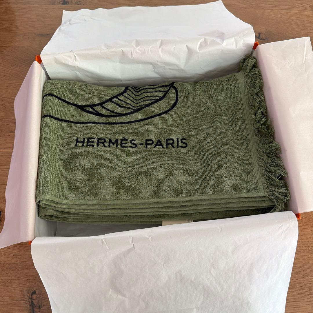 エルメス2025年　イヤーズギフト　バスタオル