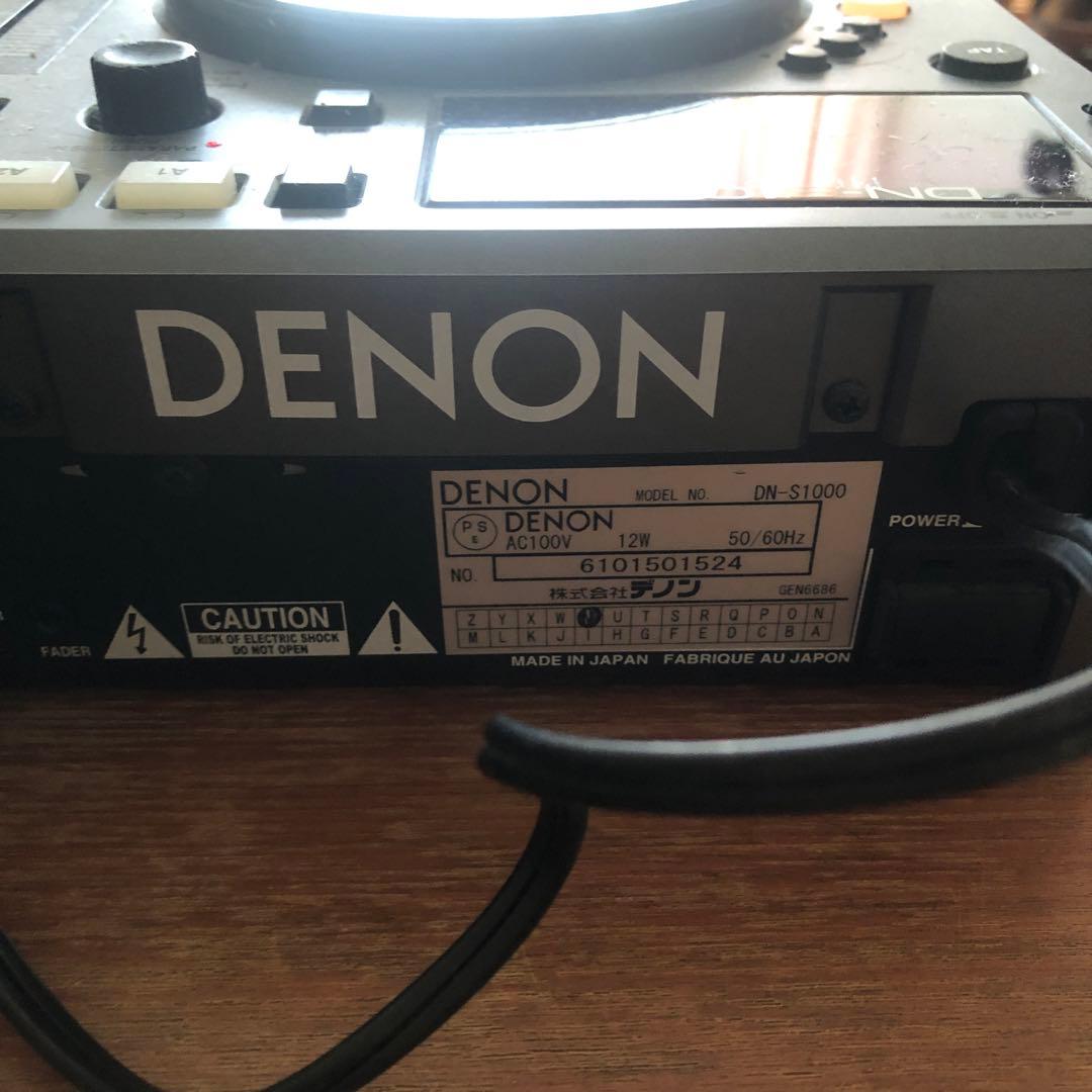 DENON DNーS1000 DN-X100 シングルCDプレーヤーDJミキサー