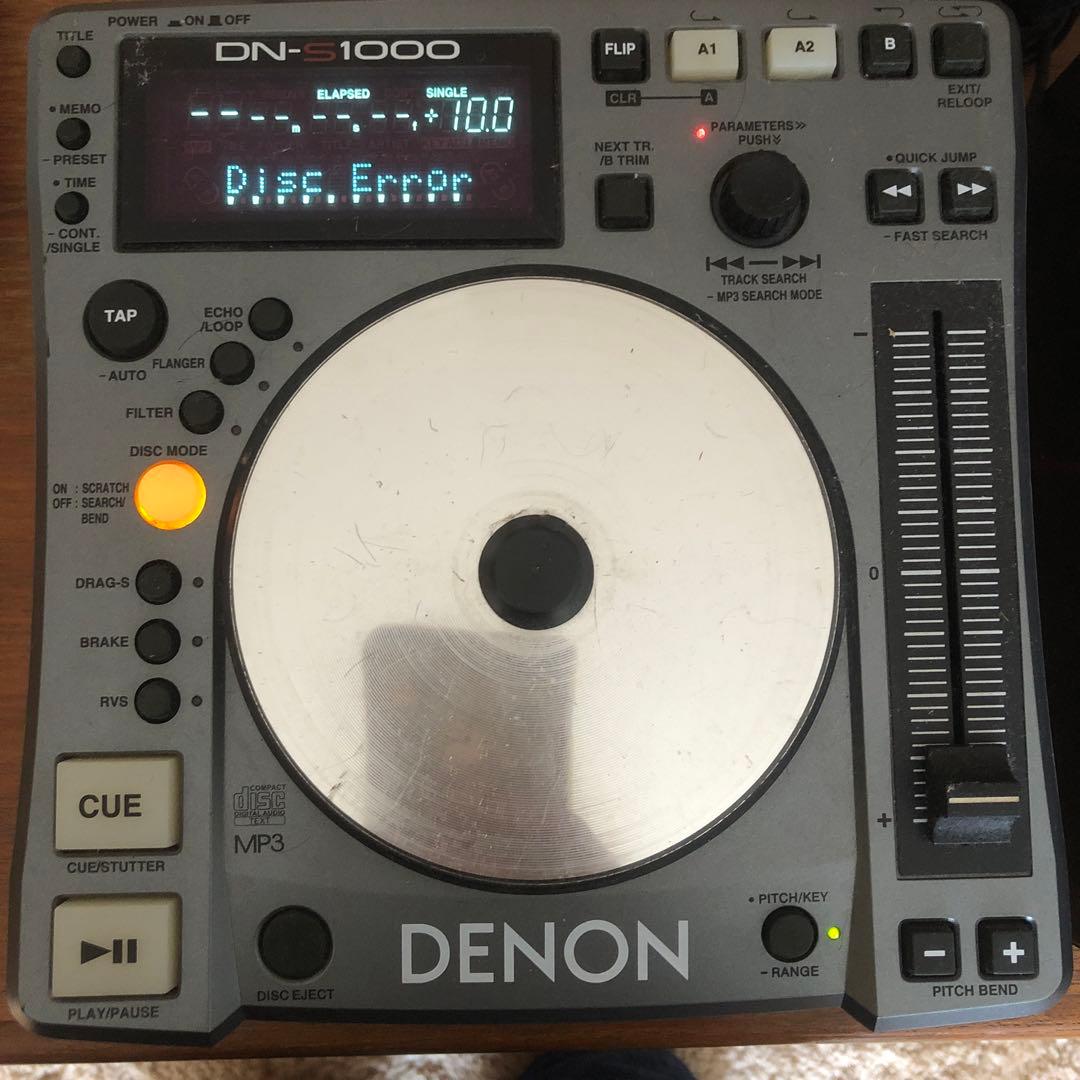 DENON DNーS1000 DN-X100 シングルCDプレーヤーDJミキサー