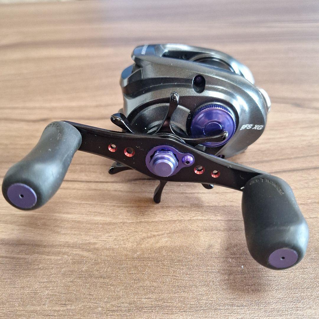 12ALDEBARAN BFS XG ベイトリール ブラック/パープル