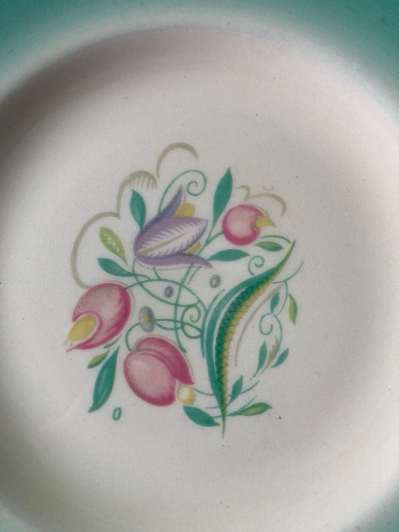 Susie Cooper スージークーパー　ドレスデンスプレイ　プレート　2枚