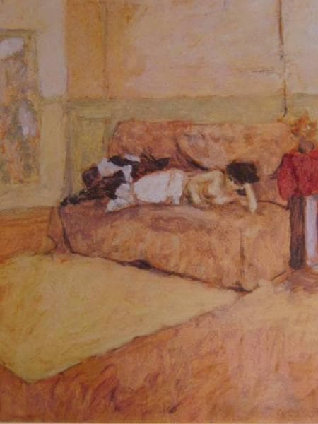 エドゥアール・ヴュイヤール、「MODELE DANS L'ATELIER」