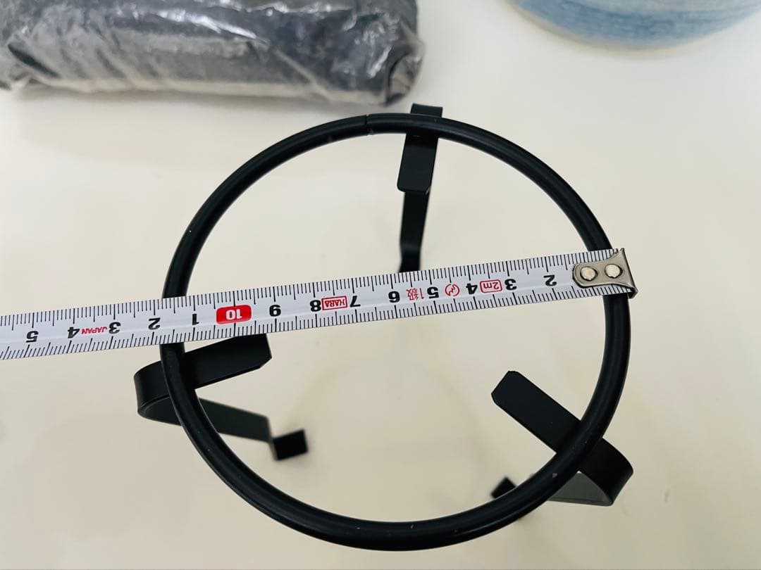 新品★未使用　火鉢+火箸+五徳+灰の4点セット　染付　紅葉　昭和レトロ