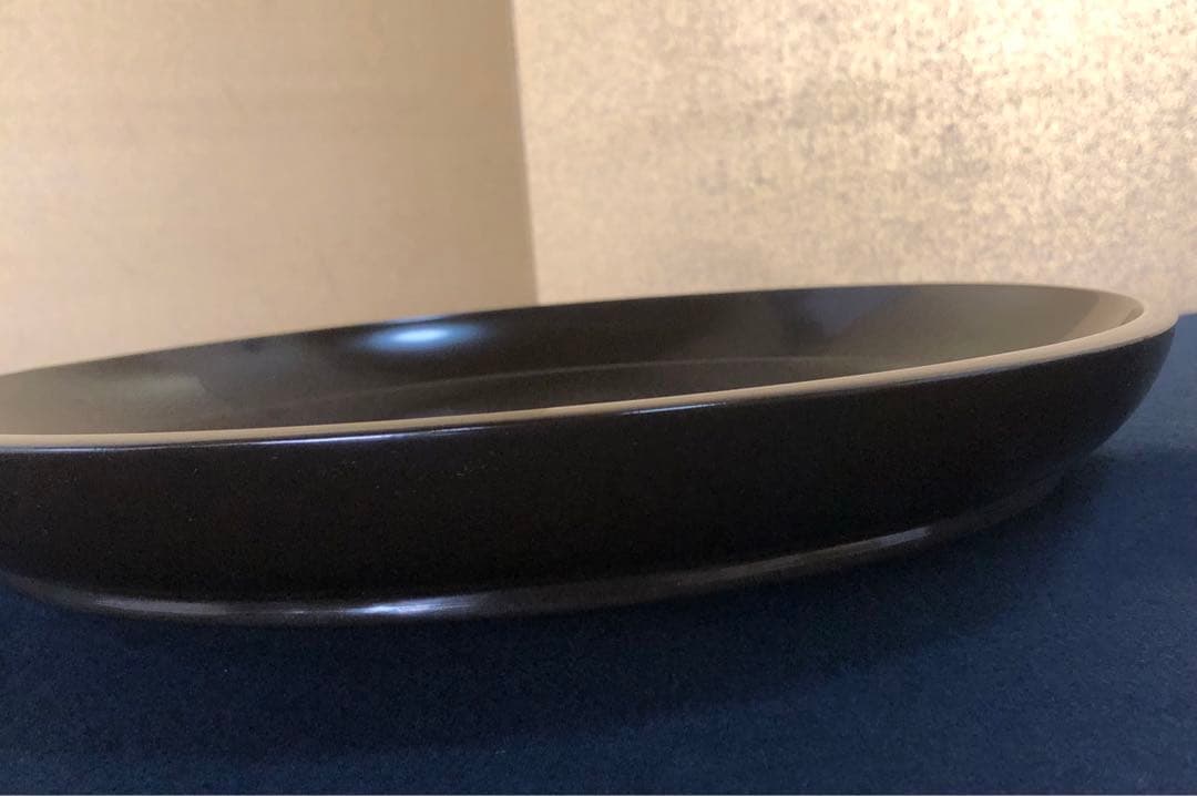 ❗️割引《R》茶道具 真塗 大円盆 木製漆器 元箱　251125え6