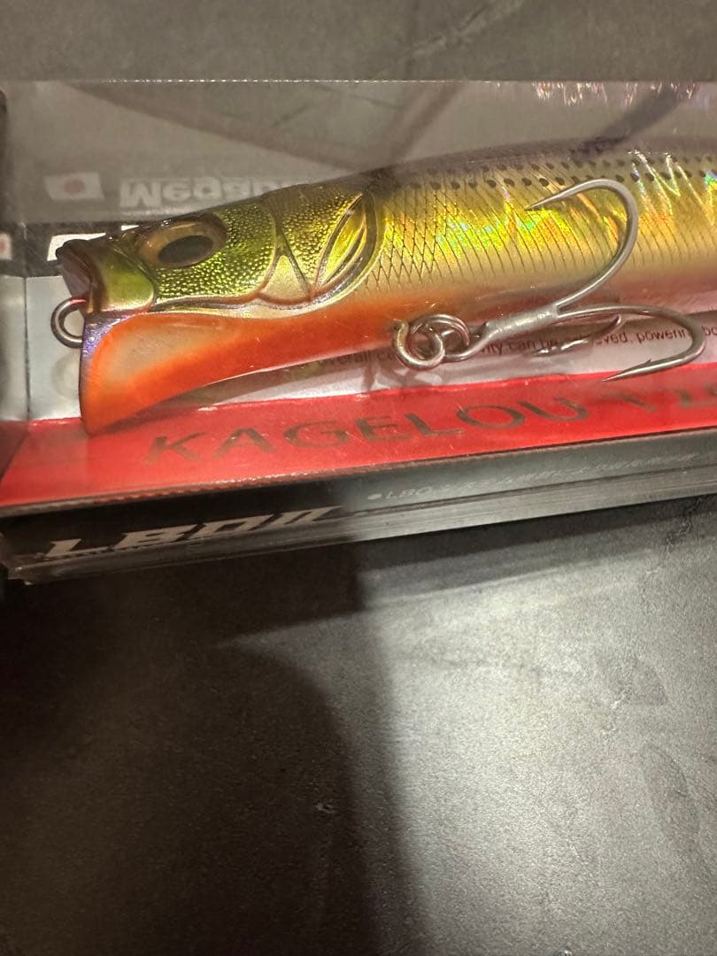 ルアー・フライ Megabass KAGELLOU 124F GG RIZING