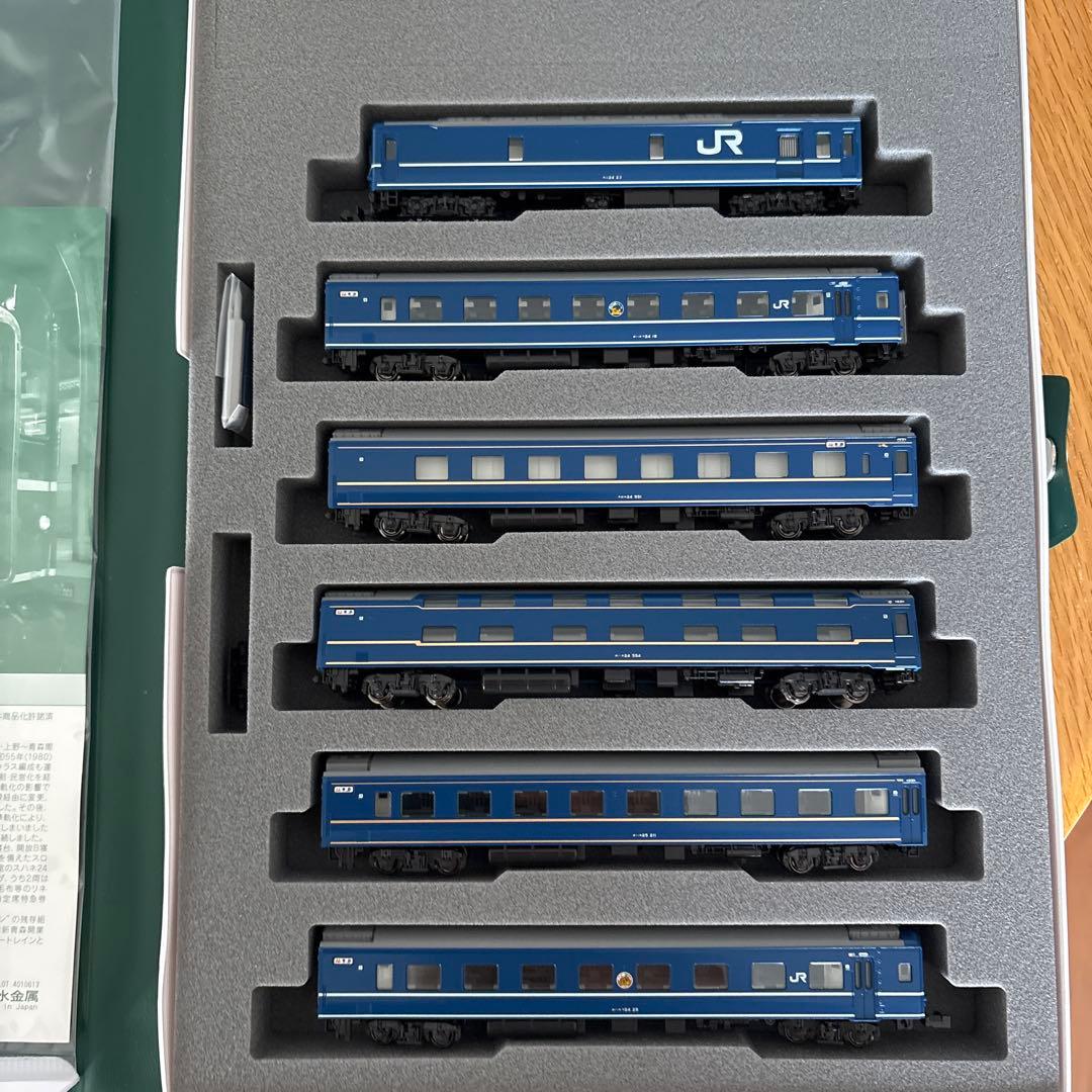 【新同】KATO 10-822/823 24系あけぼの基本増結9両⑤付属品未開封