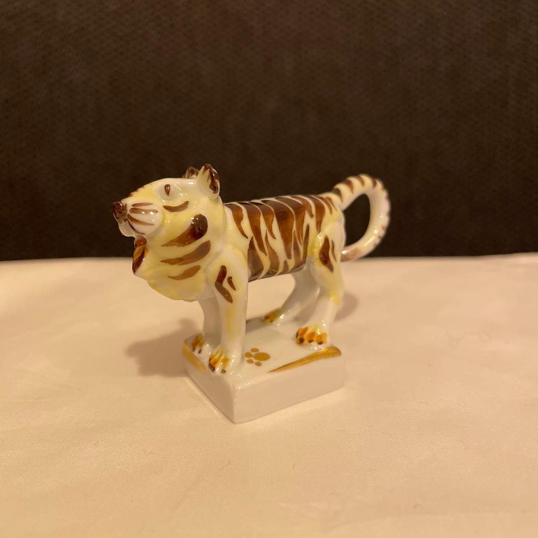 かずお⭐︎マイセン置物⭐︎寅とらフィギュア干支シリーズ手びねりMeissen