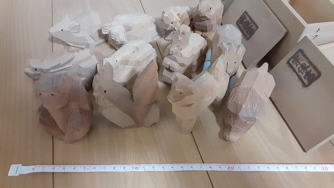 十二支　一刻彫