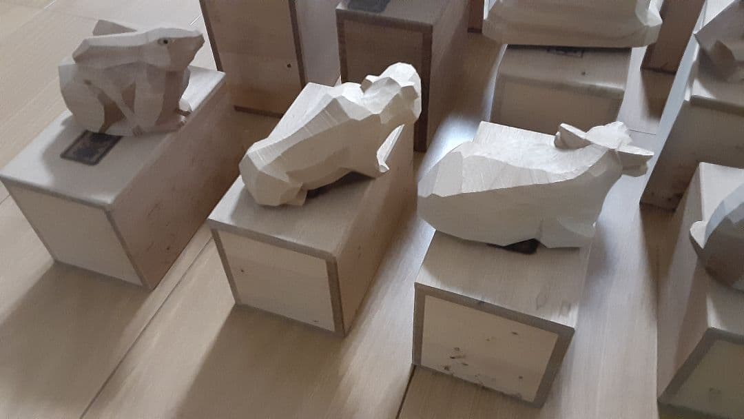 十二支　一刻彫