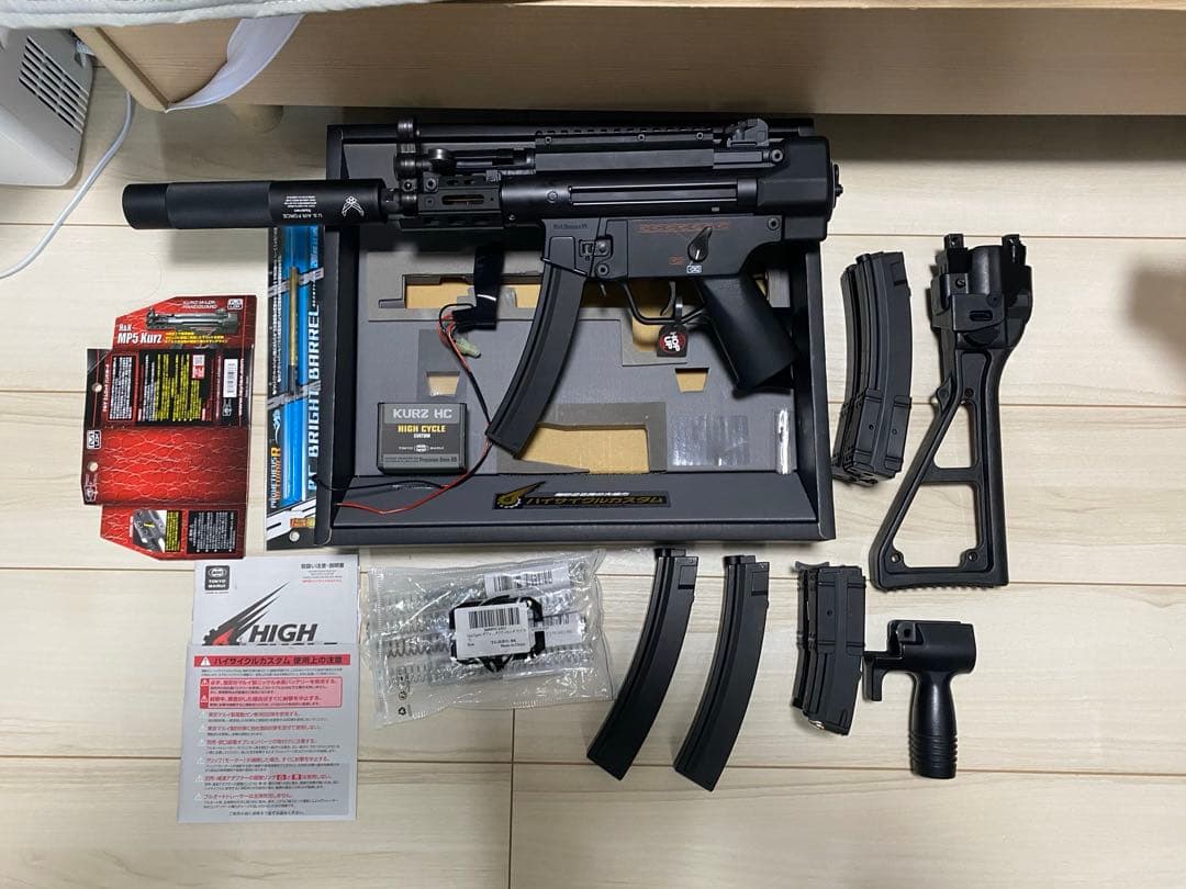 東京マルイ MP5 クルツ　ハイサイクルFIRSTショップカスタム品
