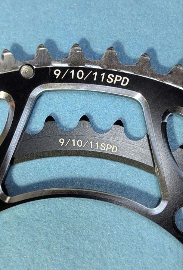 VXM PCD 130mm 5ボルト ダブル用 チェーンリング 55T/42T