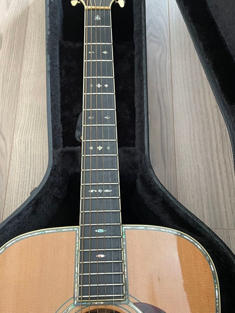 【タイムセール❗️】希少エボニー指板！総単板YD-42N＆FISHMAN PU付！