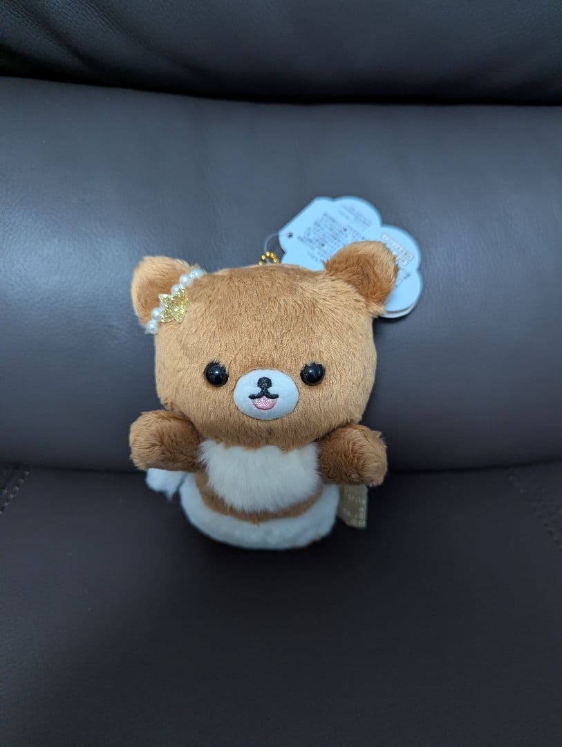 チャイロイコグマ ふんわり天使 ぶらさげぬいぐるみ