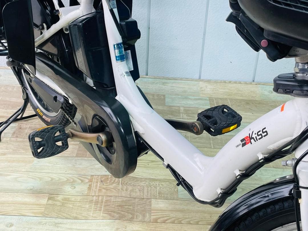 2997ヤマハ12.8アンペア3人乗り対応20インチ子供乗せ　電動アシスト自転車